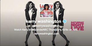 Illustration for article titled Kerry Washington Looks Weird on the Cover of Lucky Magazine